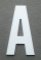 Plastbokstav PVC BATON