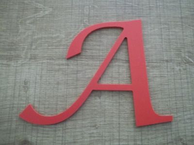 Plastbokstaver PVC farge LUCIDA CALLIGRAPHY