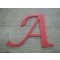 Plastbokstaver PVC farge LUCIDA CALLIGRAPHY