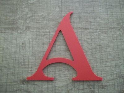 Plastbokstav PVC farge SHANGRI LA