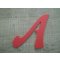Plastbokstav PVC farge FELIPE