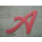Plastbokstav PVC farge LOMBRIZ